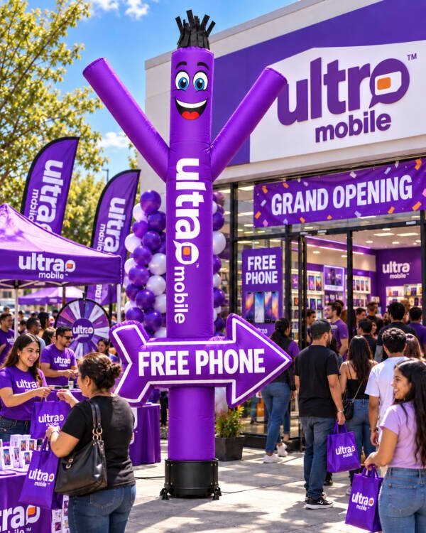 20FT Ultra Mobile FREE PHONE Air Dancer