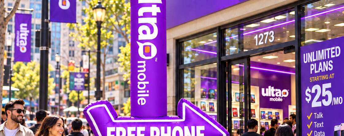 20FT Ultra Mobile FREE PHONE Air Dancer