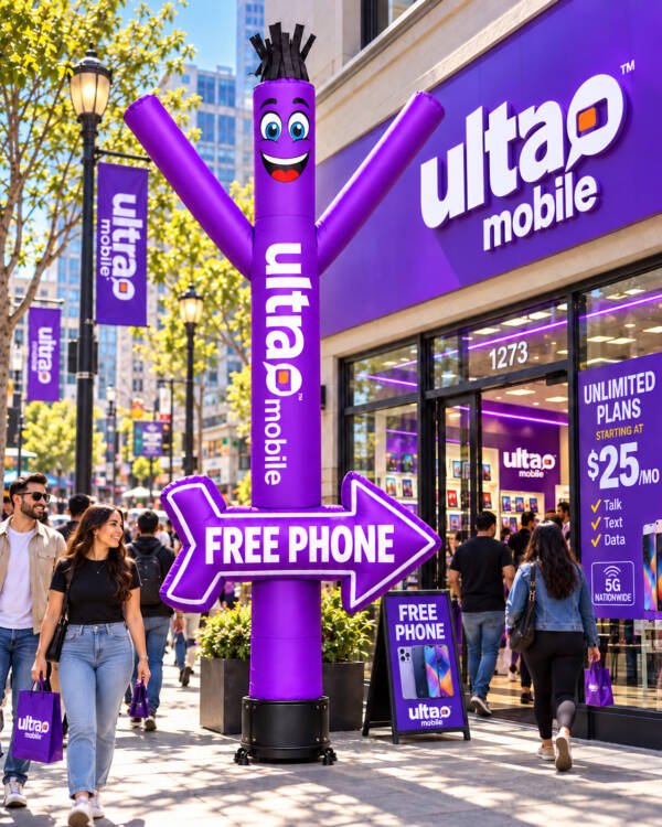 20FT Ultra Mobile FREE PHONE Air Dancer