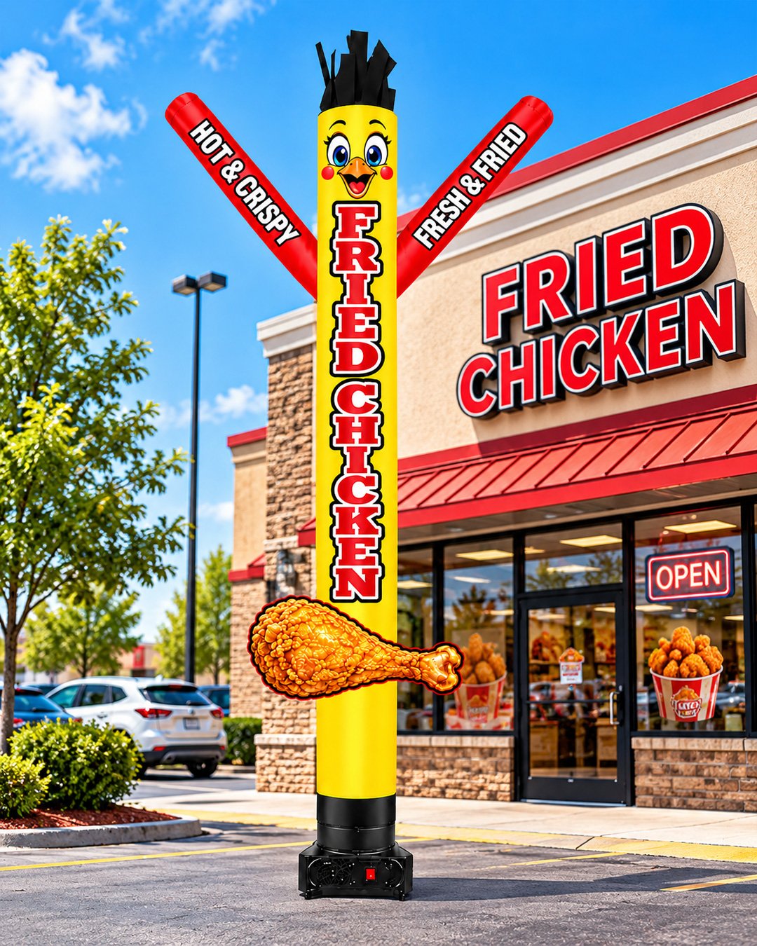 20FT Burgers Restaurant Inflatable