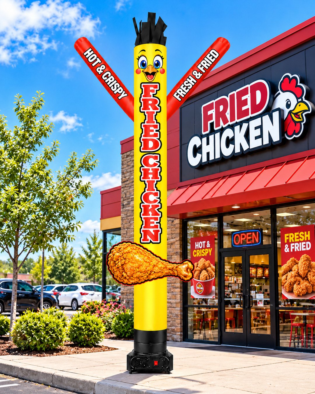 20FT Burgers Restaurant Inflatable