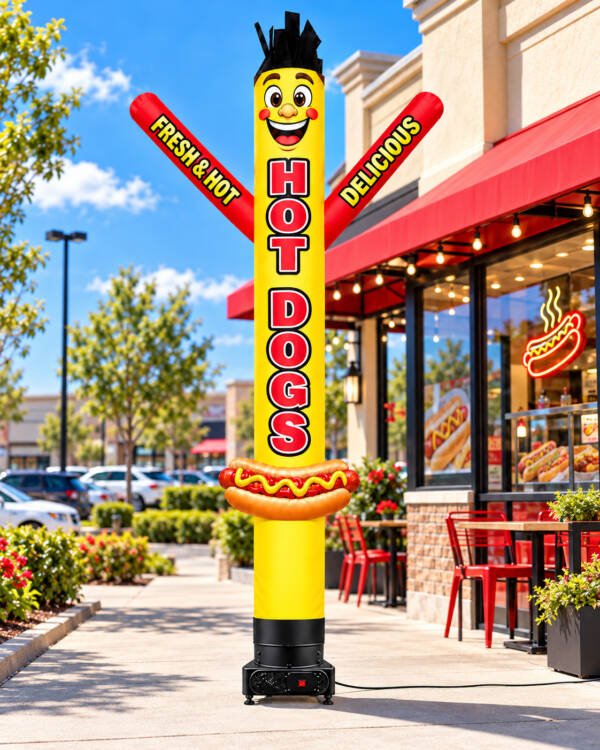 20FT Hot Dogs Air Dancer
