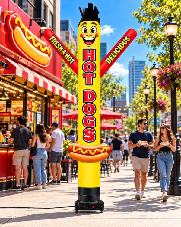 20FT Hot Dogs Air Dancer