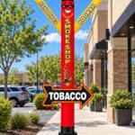 20FT Smoke Shop Air Dancer with Tobacco Arrow