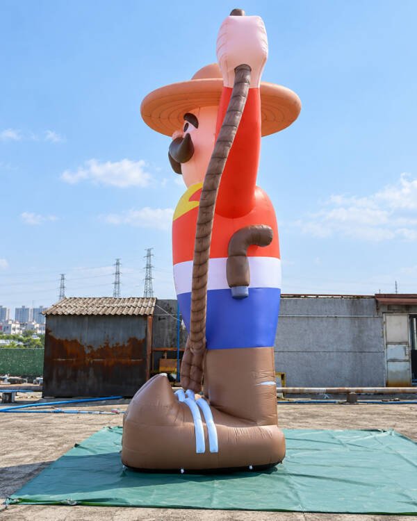 22ft Cowboy advertising inflatable