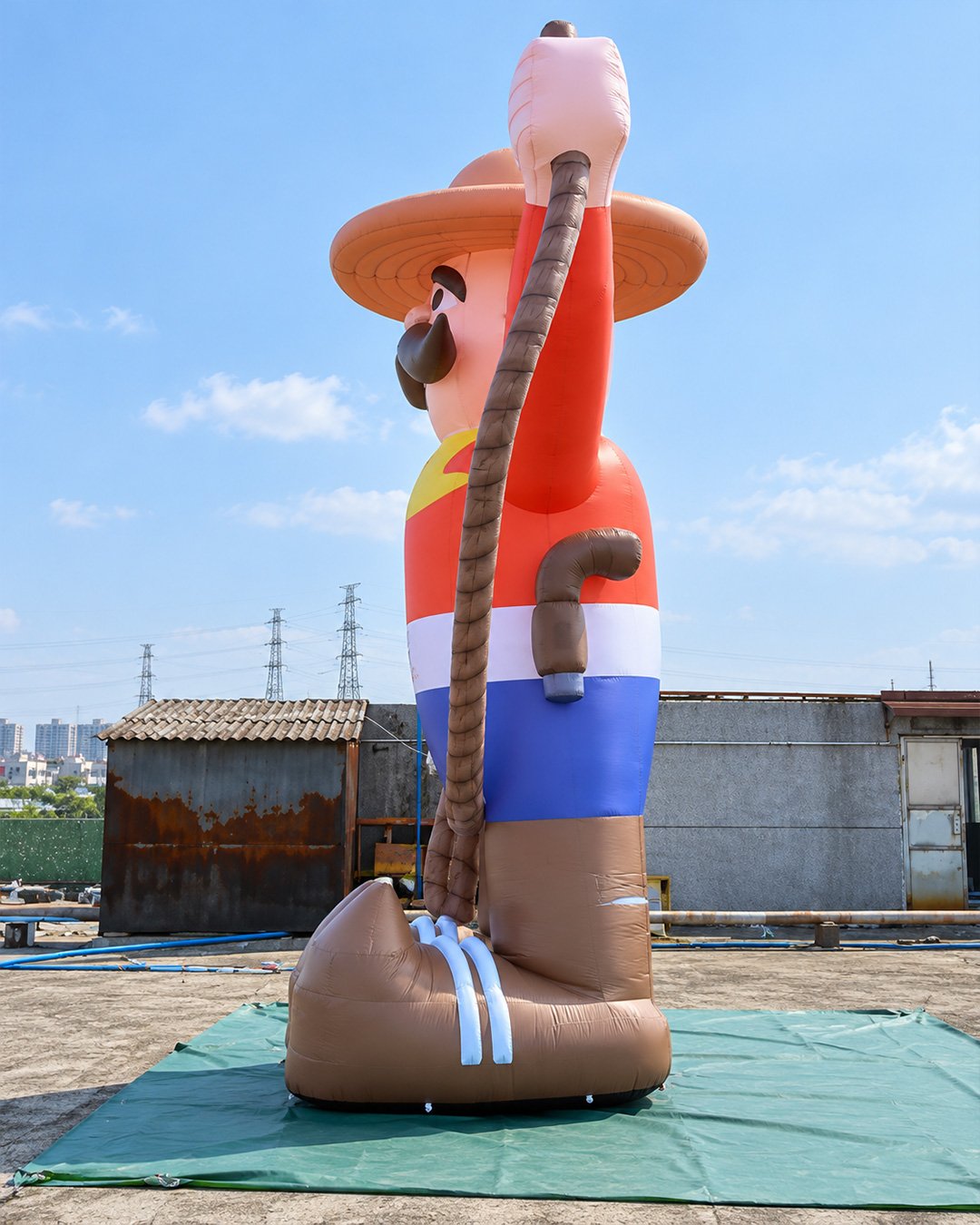 22ft Cowboy advertising inflatable