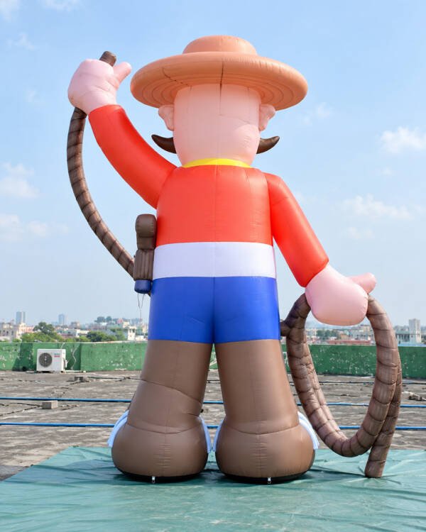22ft Cowboy advertising inflatable