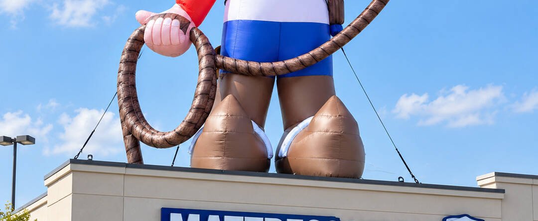22ft Cowboy advertising inflatable