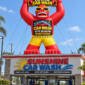 22ft giant rooftop advertising gorilla balloon