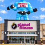 22ft giant muscle man advertising inflatable for gyms