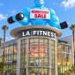 22ft giant muscle man advertising inflatable for gyms