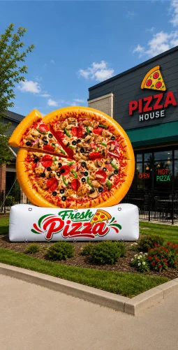 20ft Giant Pizza Inflatable