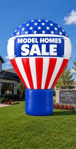 22ft Rooftop Model Home Giant Advertising Balloon